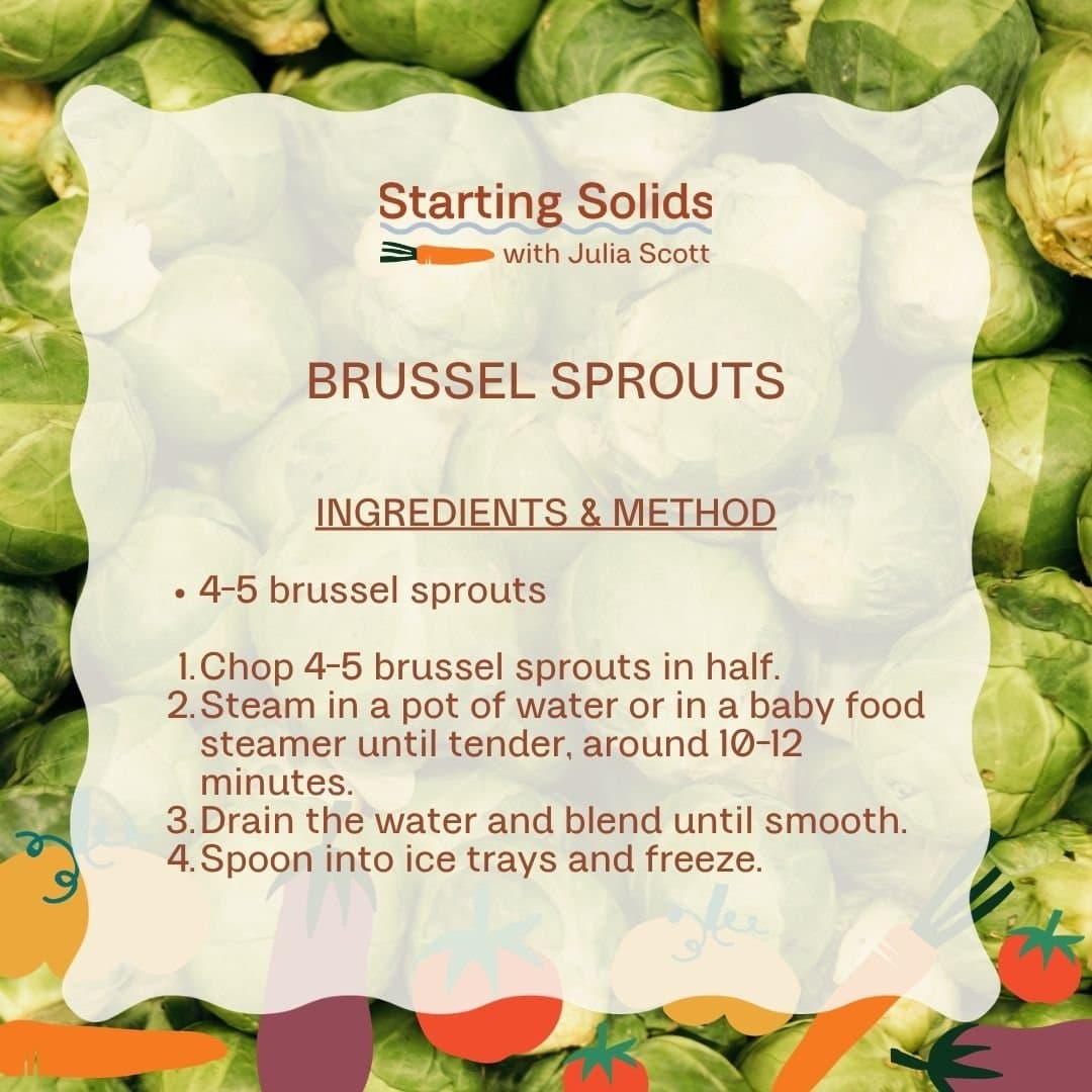 Brussel Sprouts Puree