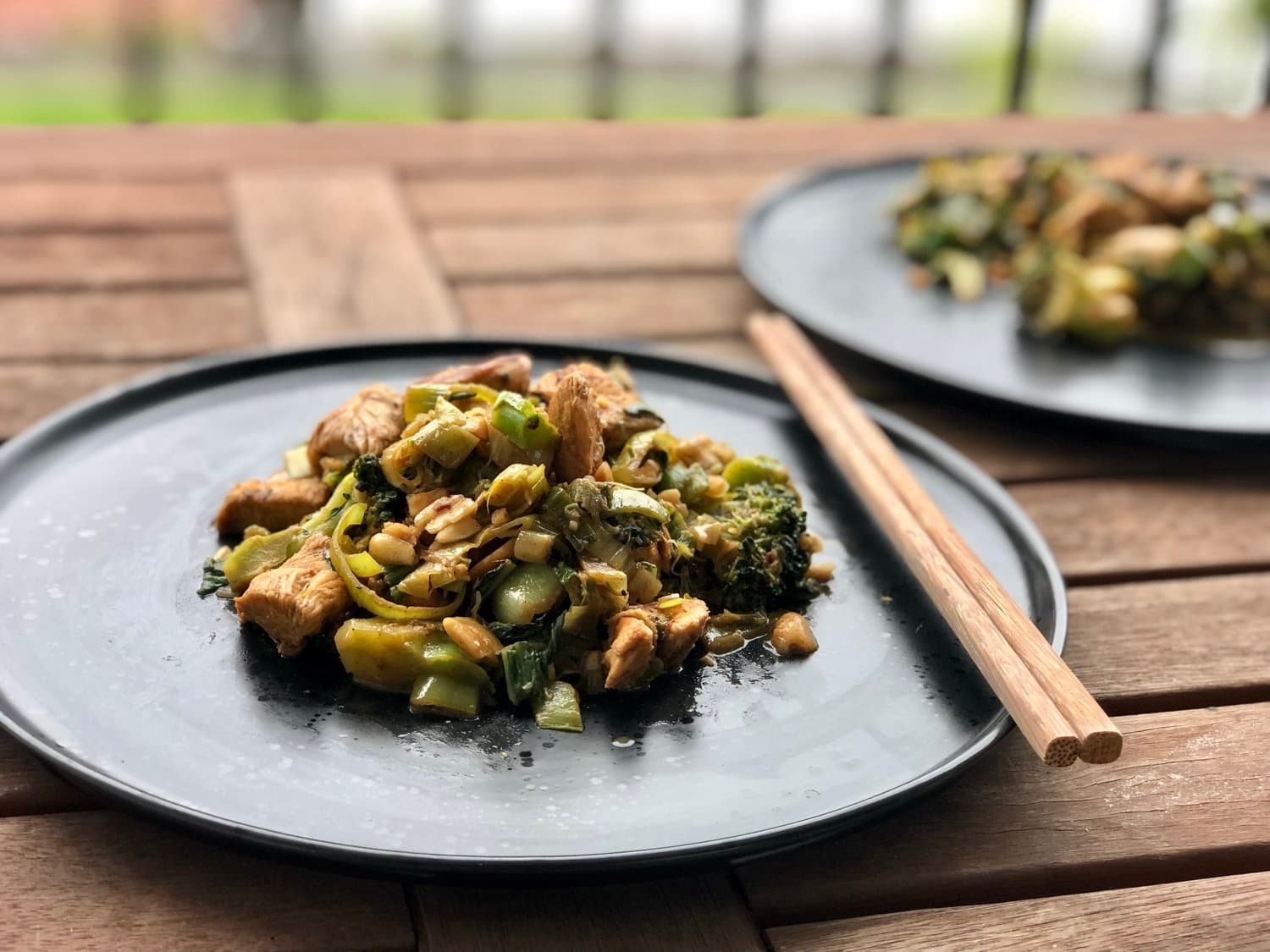 Chicken and Vege Satay