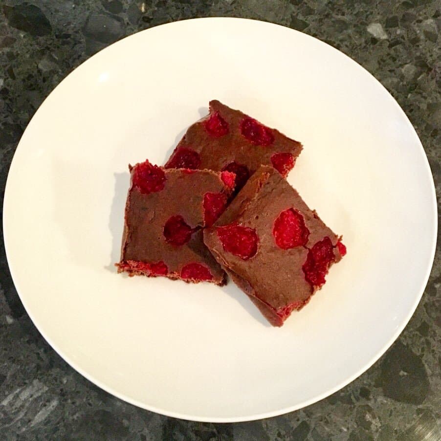 Chocolate and Raspberry Slice