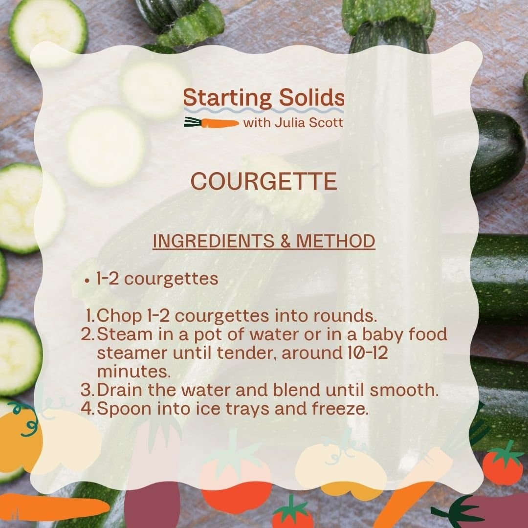 Courgette Puree