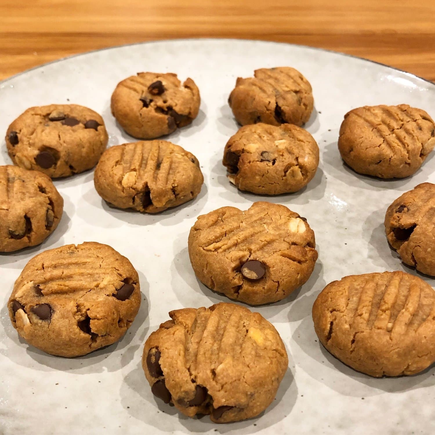 Peanut Choc Cookies