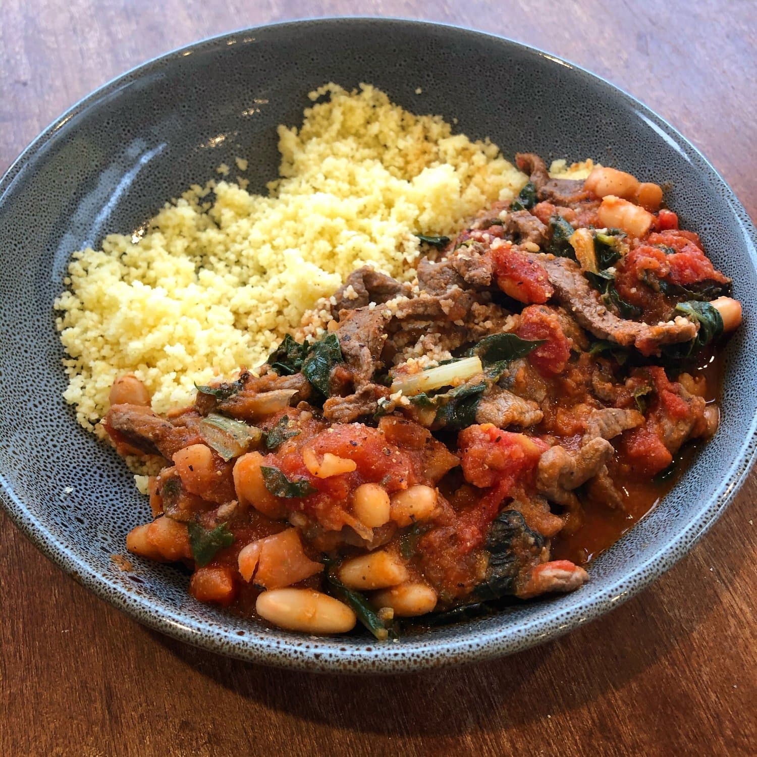 Tomato, Bean and Beef Stew